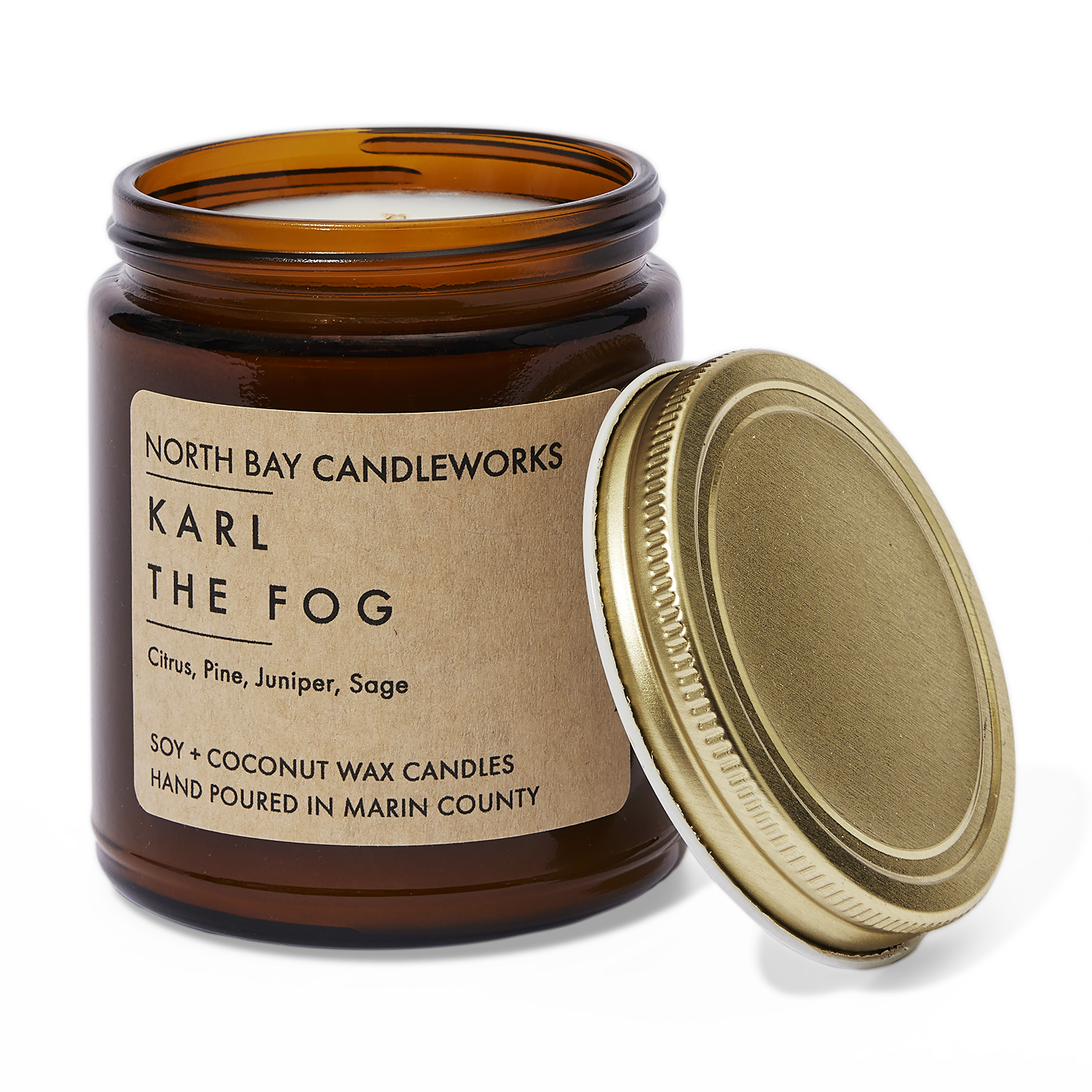 North Bay Candleworks, Karl the Fog Large Candle