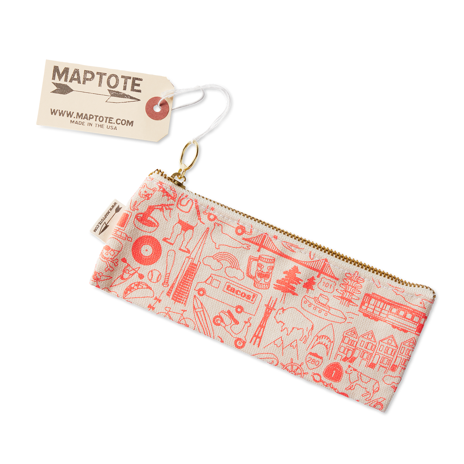 Maptote, San Francisco Pencil Pouch