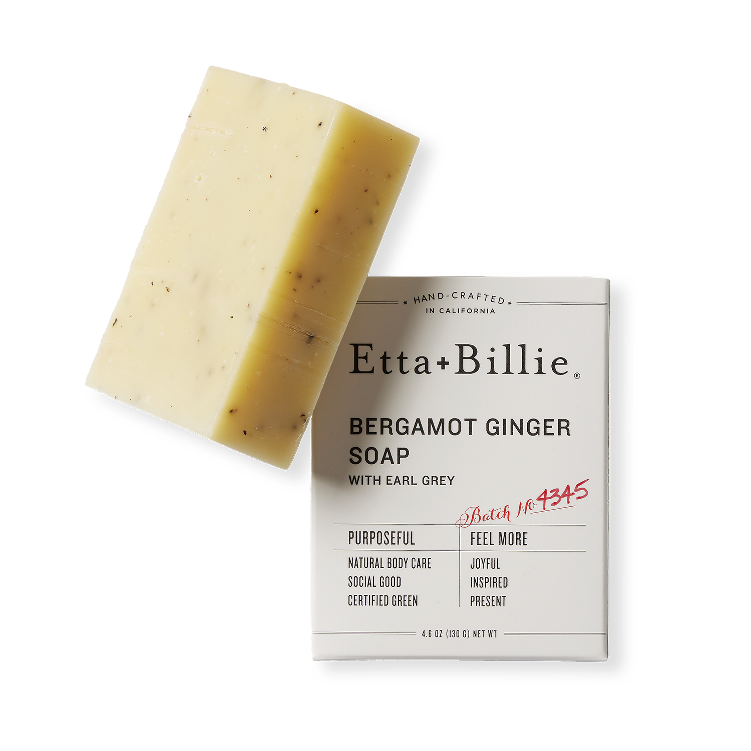 Etta + Billie, Bergamot Ginger Soap