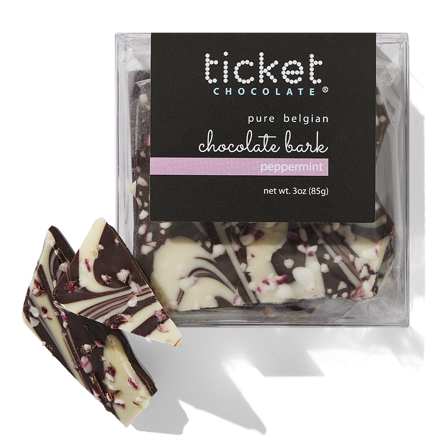 Ticket Chocolate, Peppermint Bark