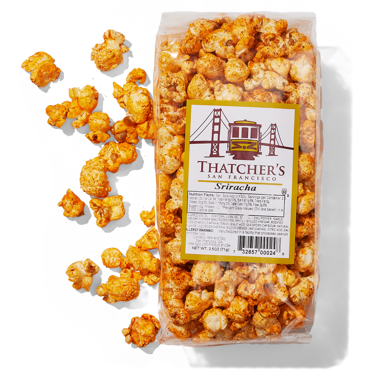 Thatcher's Popcorn, Sriracha Small Bag