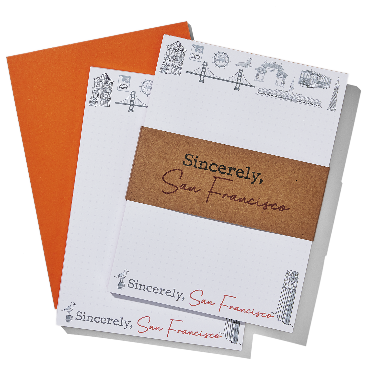 Sincerely SF, Sincerely San Francisco Notepad