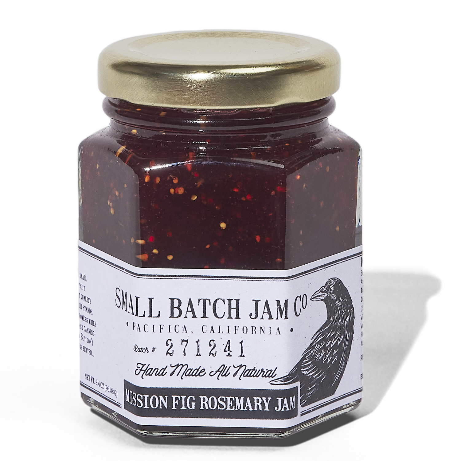 Small Batch Jam Co., Mission Fig Rosemary Mini Jam