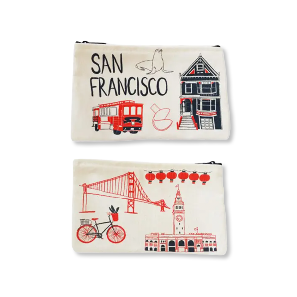 Claudia Pearson, San Francisco Zip Pouch