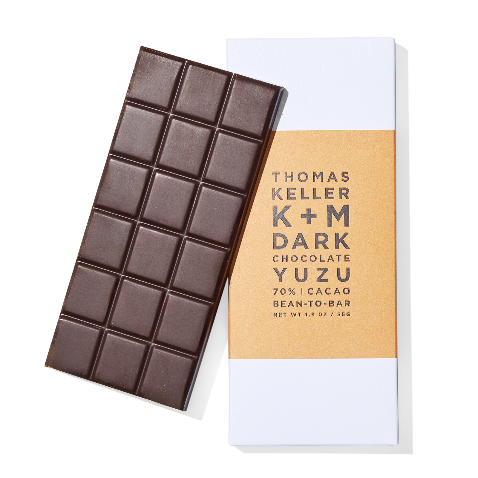 K+M Chocolate, Dark Chocolate Yuzu Bar
