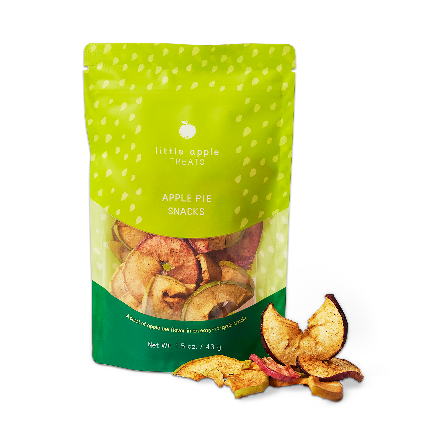 Little Apple Treats, Apple Pie Dried Apple Snacks