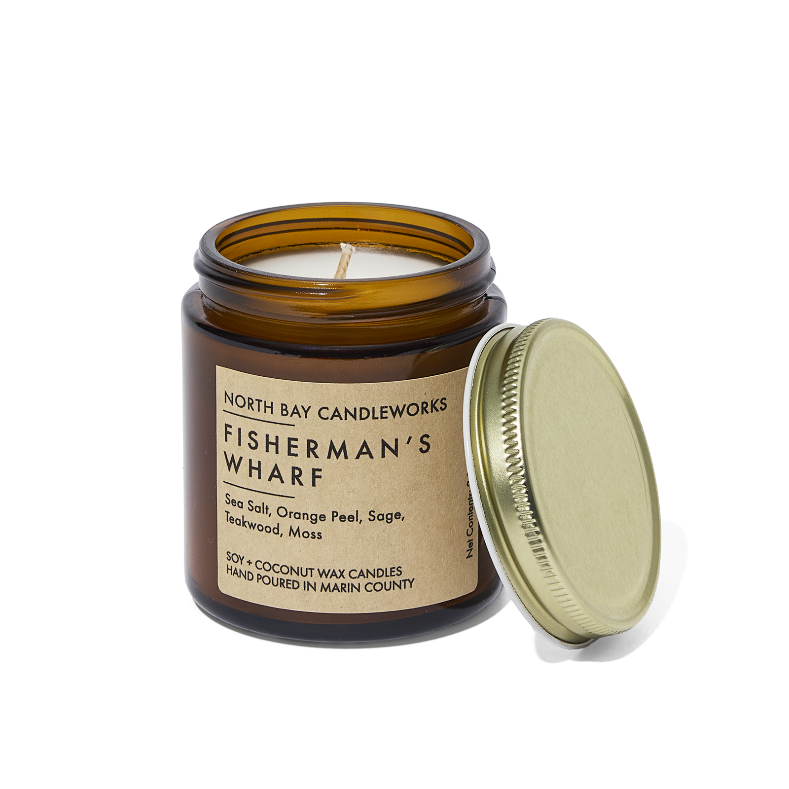 North Bay Candleworks, Fisherman's Wharf Small Candle