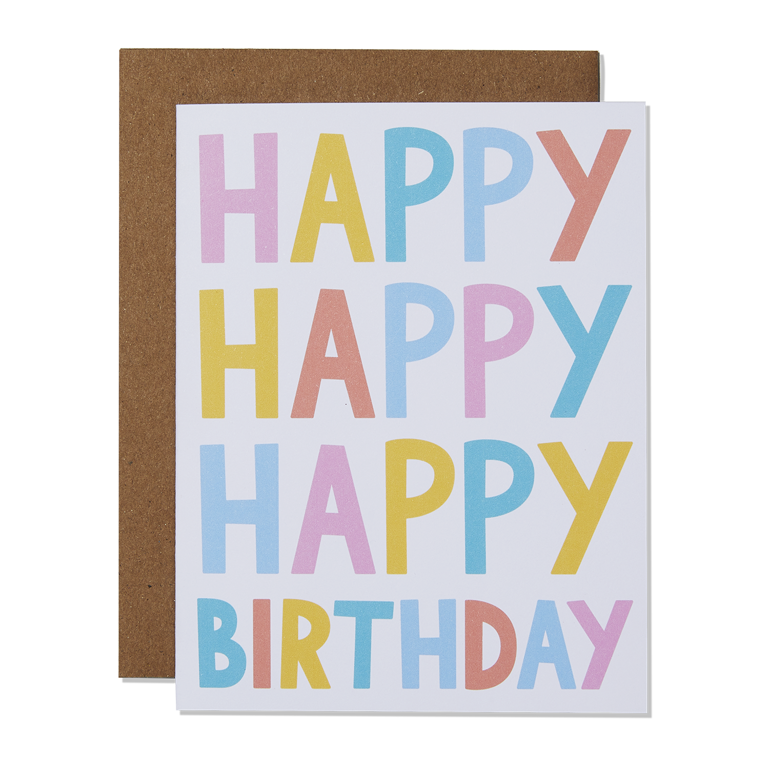 Maison Chanamon, Happy Happy Birthday card
