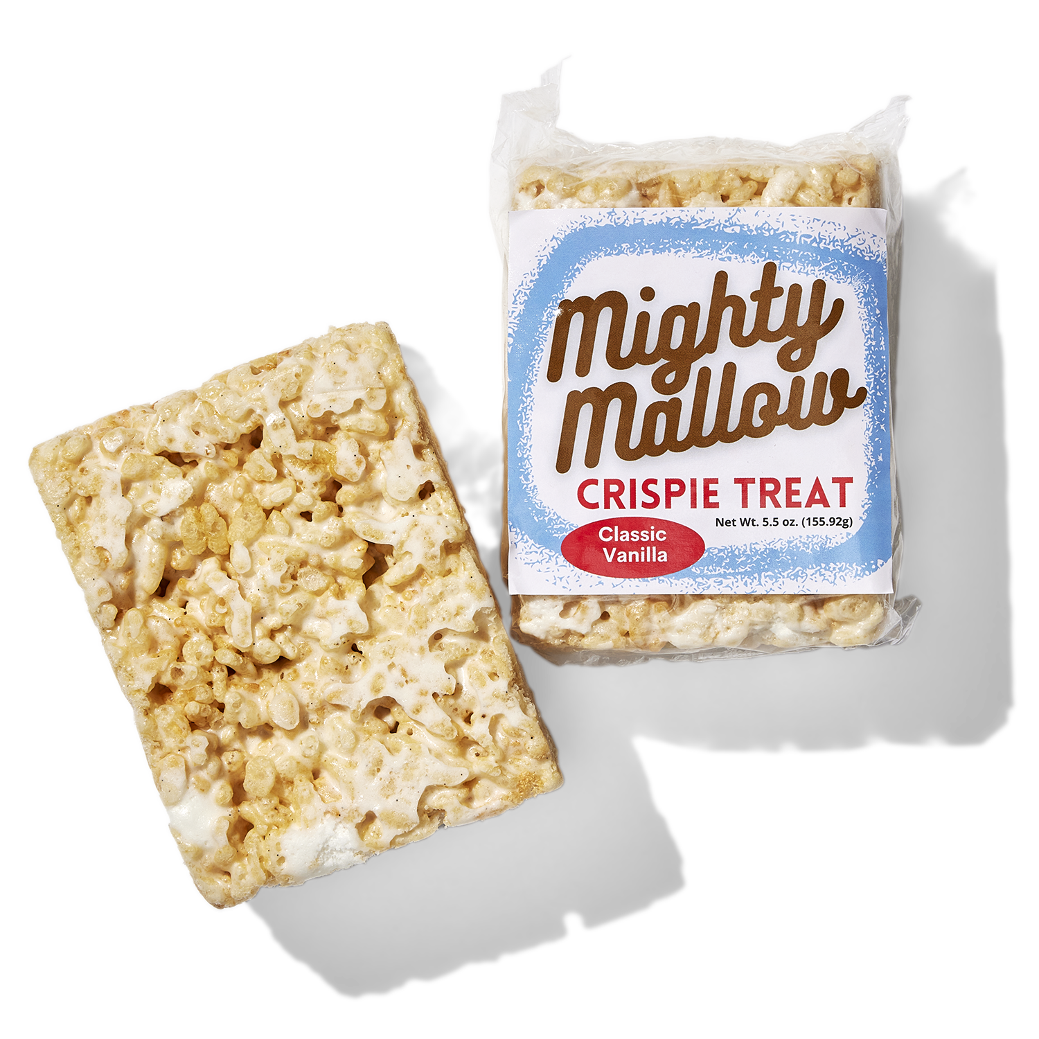 Mighty Mallow Crispie Treats, Classic Vanilla Crispie Treat