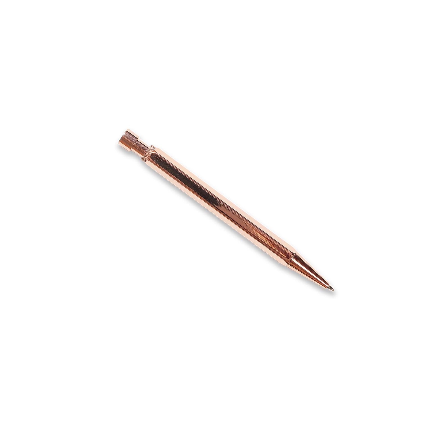 Soothi Containers of Creativity, Brass Pen in Rose Gold