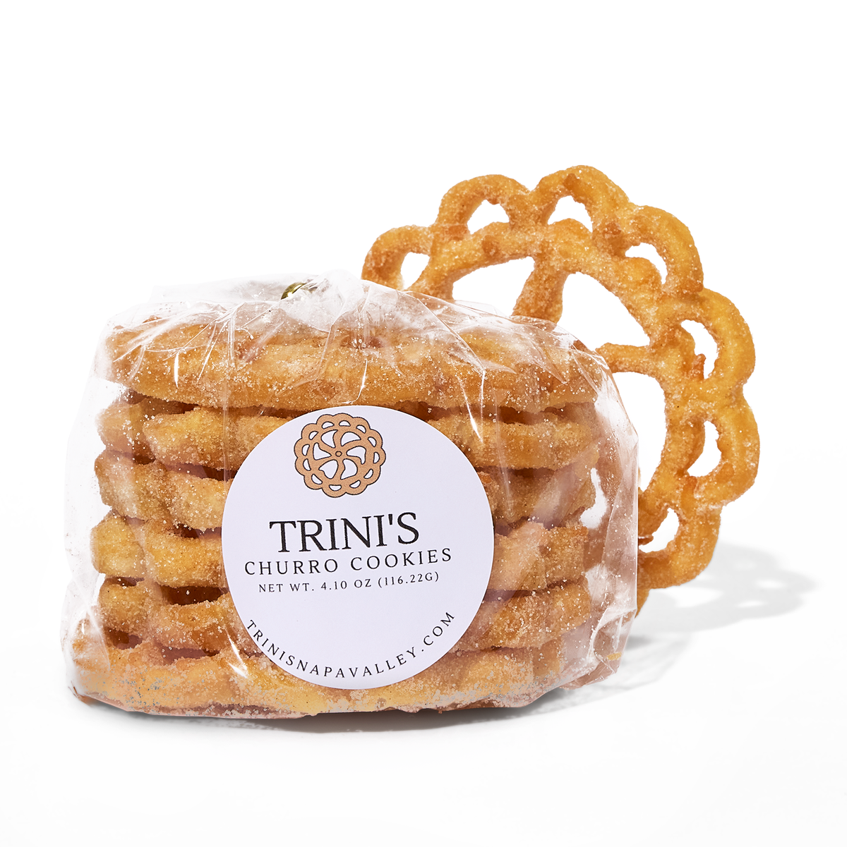 Trini’s Churro Cookies, Cinnamon Sugar Cookies