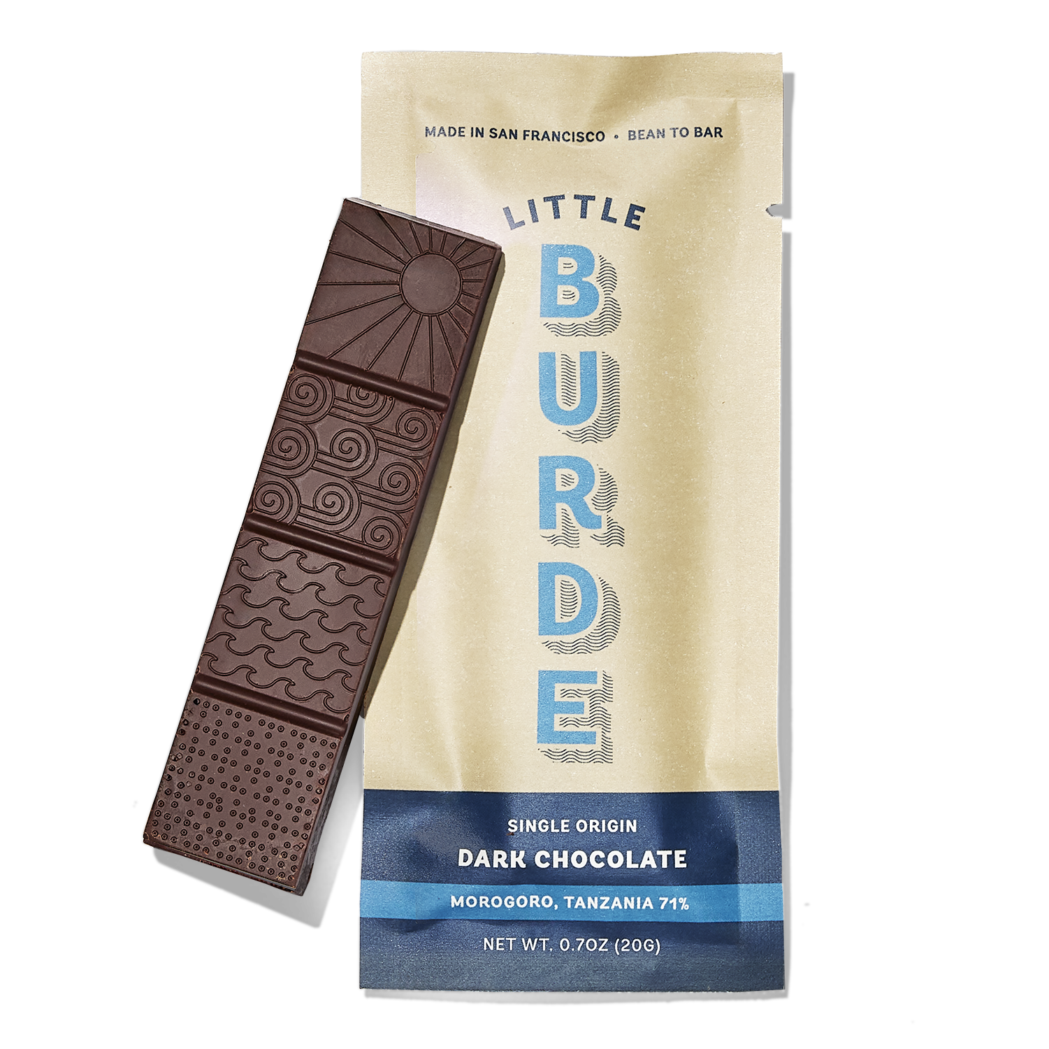 Little Burde, Tanzania Kokoa Kamili 71% Dark Chocolate Mini Bar