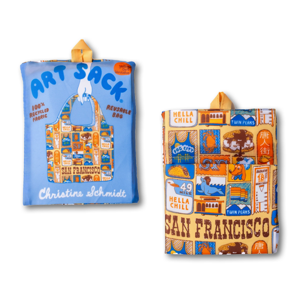 Yellow Owl Workshop, San Francisco Tote Bag