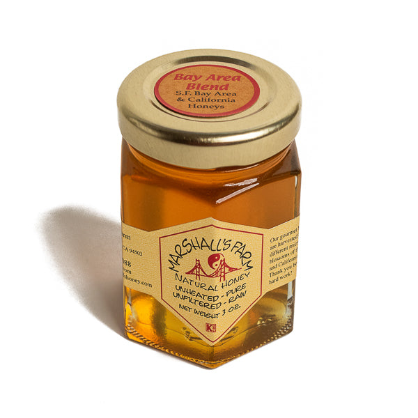 Marshall Farms, Bay Area Blend Honey 3oz