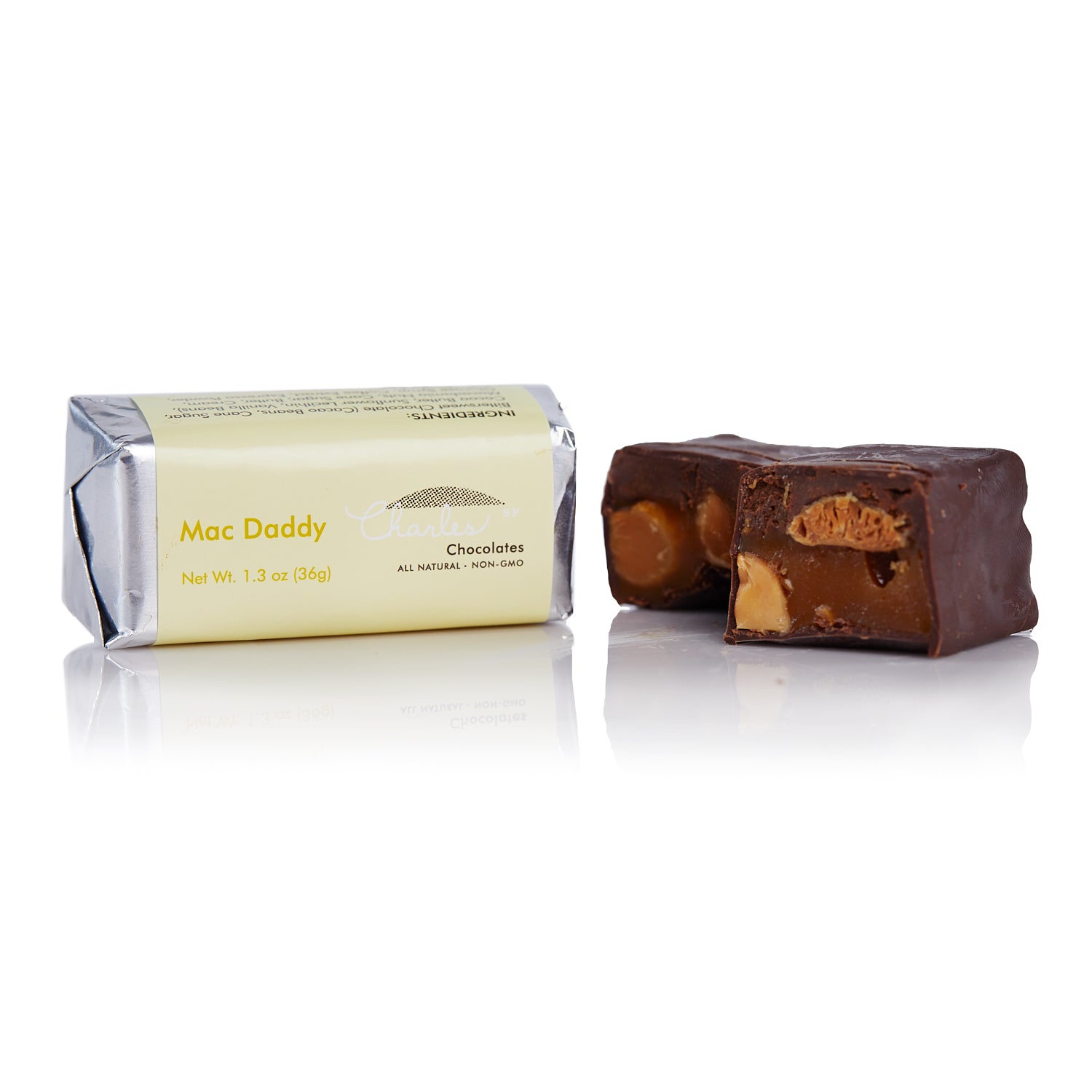 Charles Chocolates, Mac Daddy Mini Macadamia Nut Bar