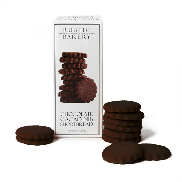 Rustic Bakery, Chocolate Cacao Nib Shortbread