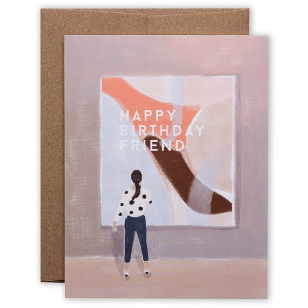 Ferme à Papier, Happy Birthday Friend card