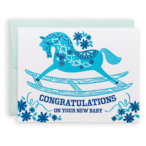 Paper Parasol Press, Congratulations On Your New Baby card