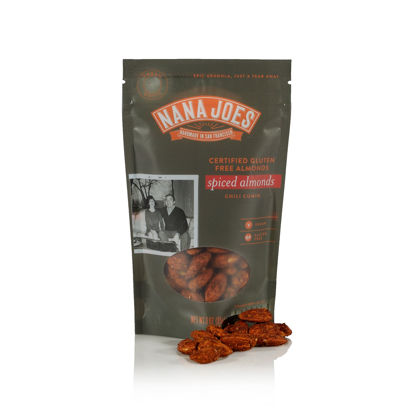 Nana Joes Granola, Spiced Almonds