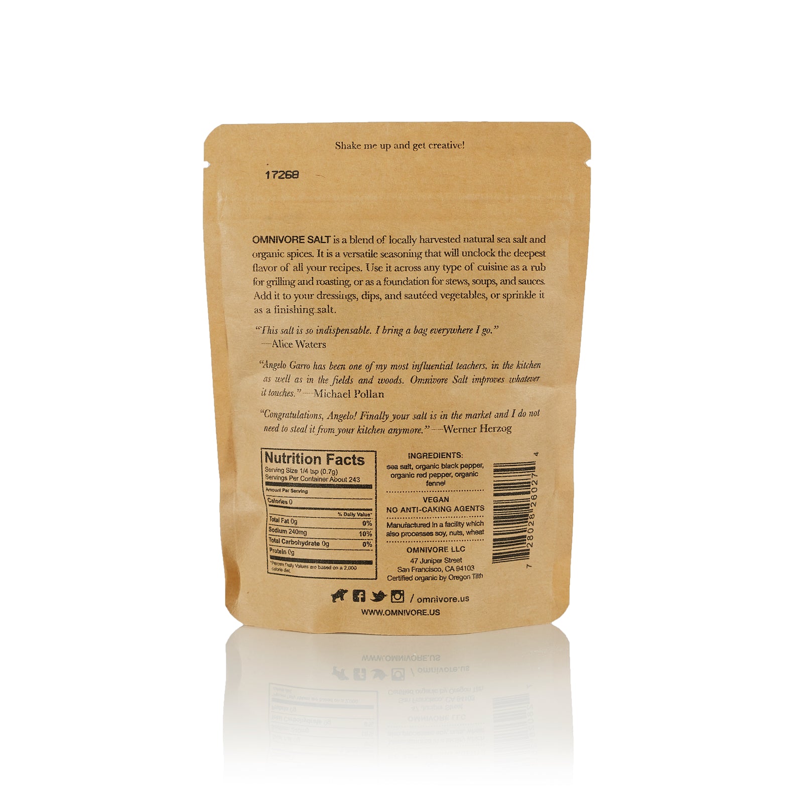 Omnivore Salt by Angelo Garro