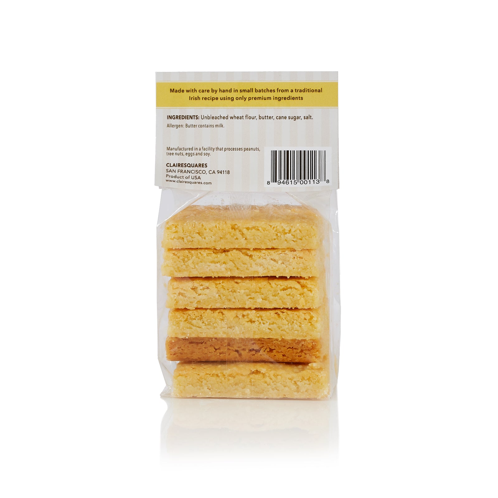 Clairesquares, Buttery Shortbread Squares