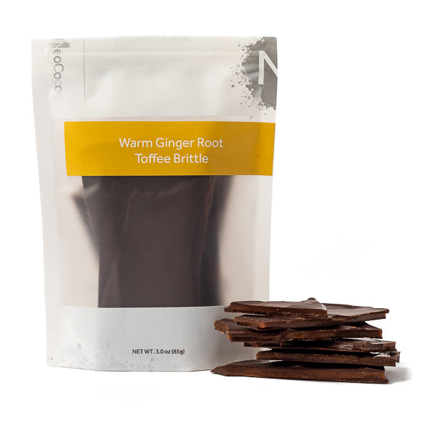 NeoCocoa, Warm Ginger Root Toffee Brittle