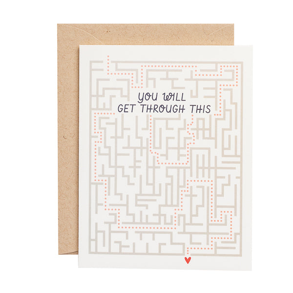 Paper Parasol Press, You Will Get Through This card