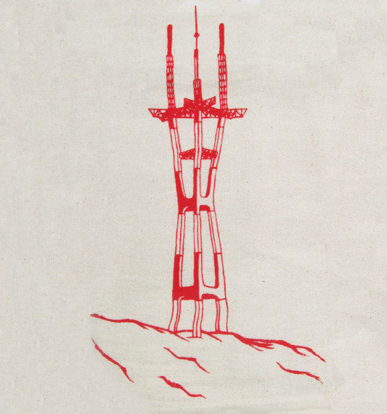 The Heated, Sutro Tower Tea Towel