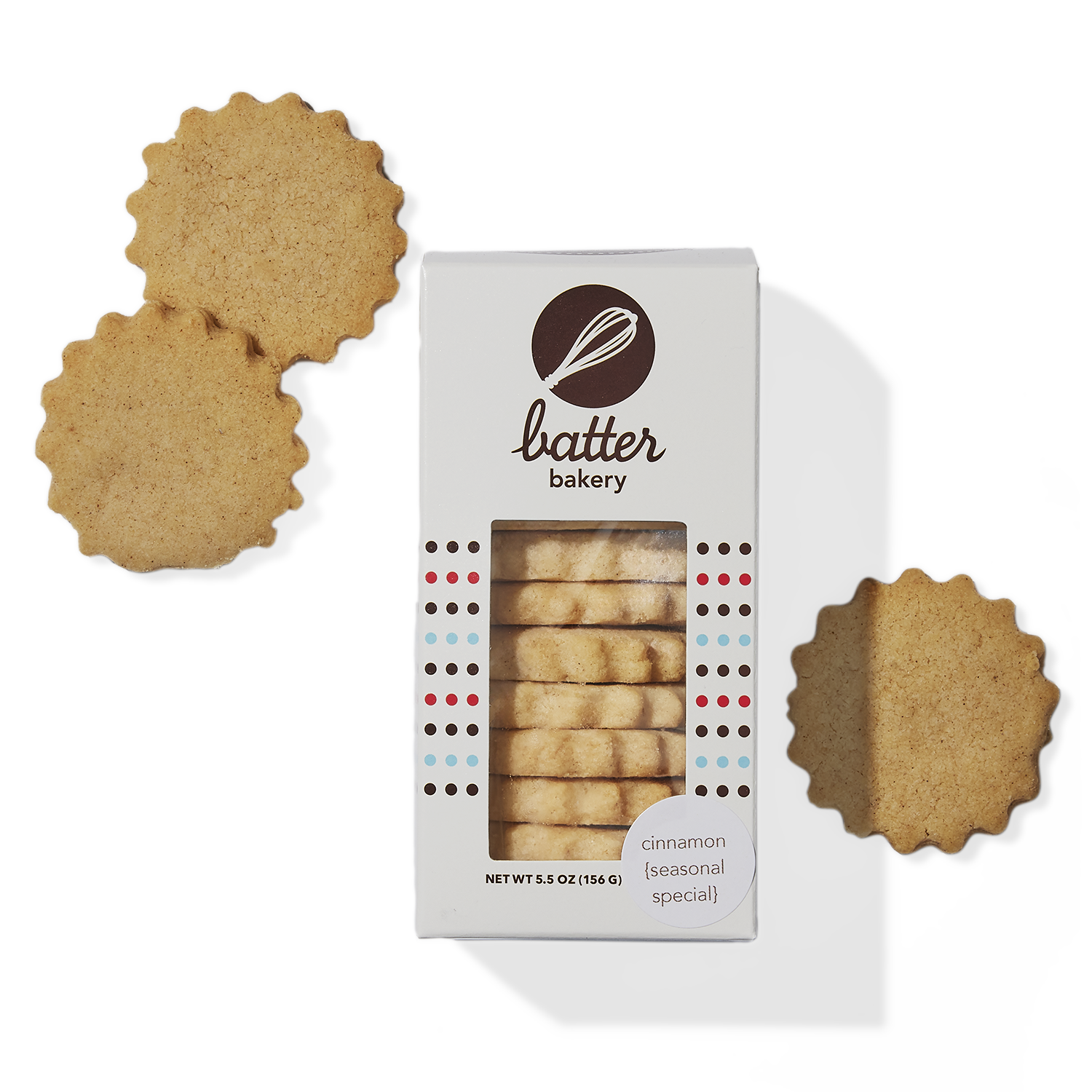 Batter Bakery, Cinnamon Shortbread Cookies