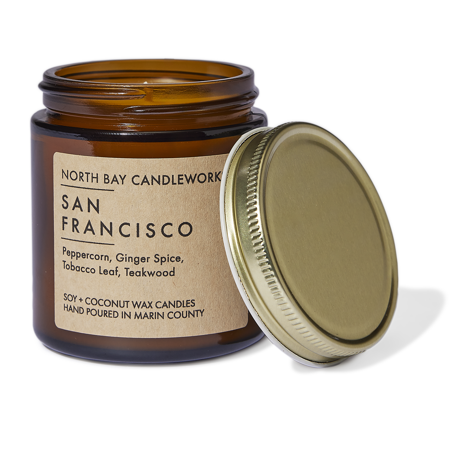 North Bay Candleworks, San Francisco Small Candle