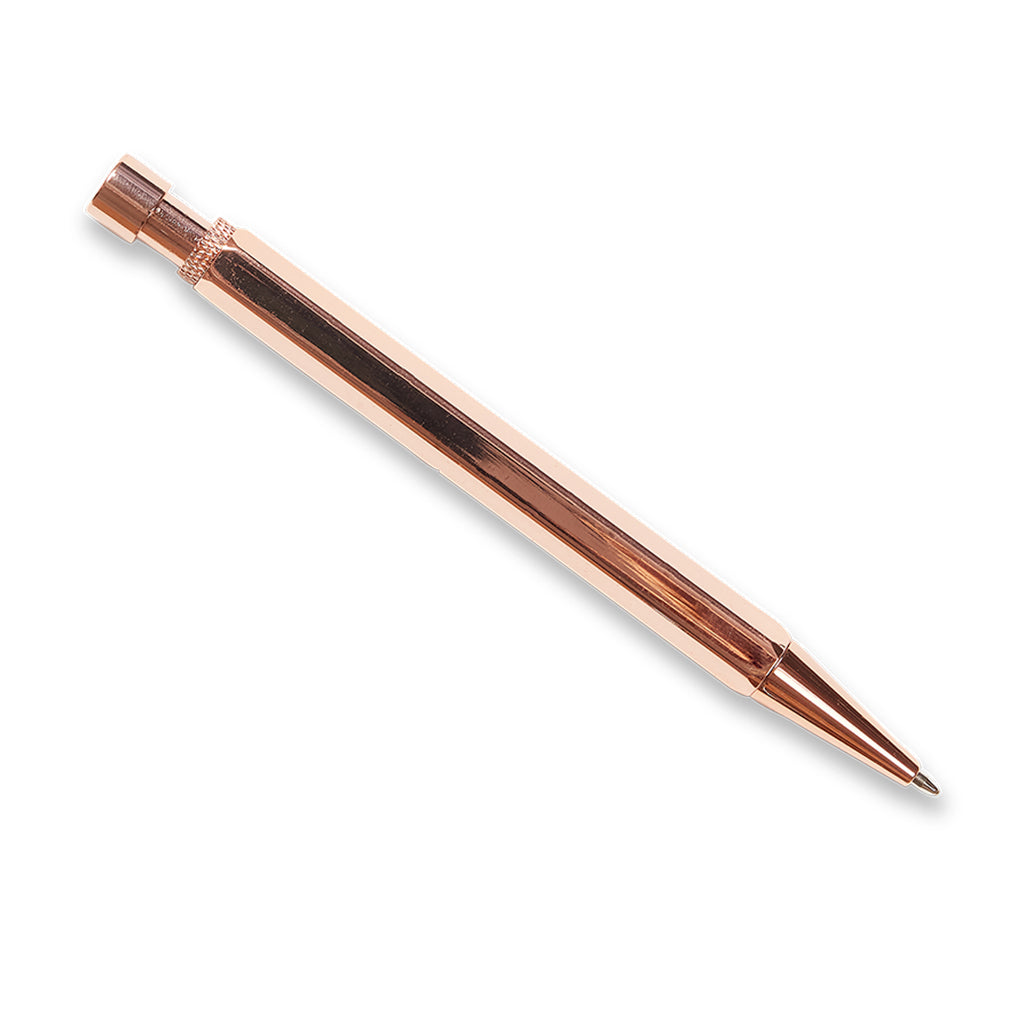 Soothi Containers of Creativity, Brass Pen in Rose Gold