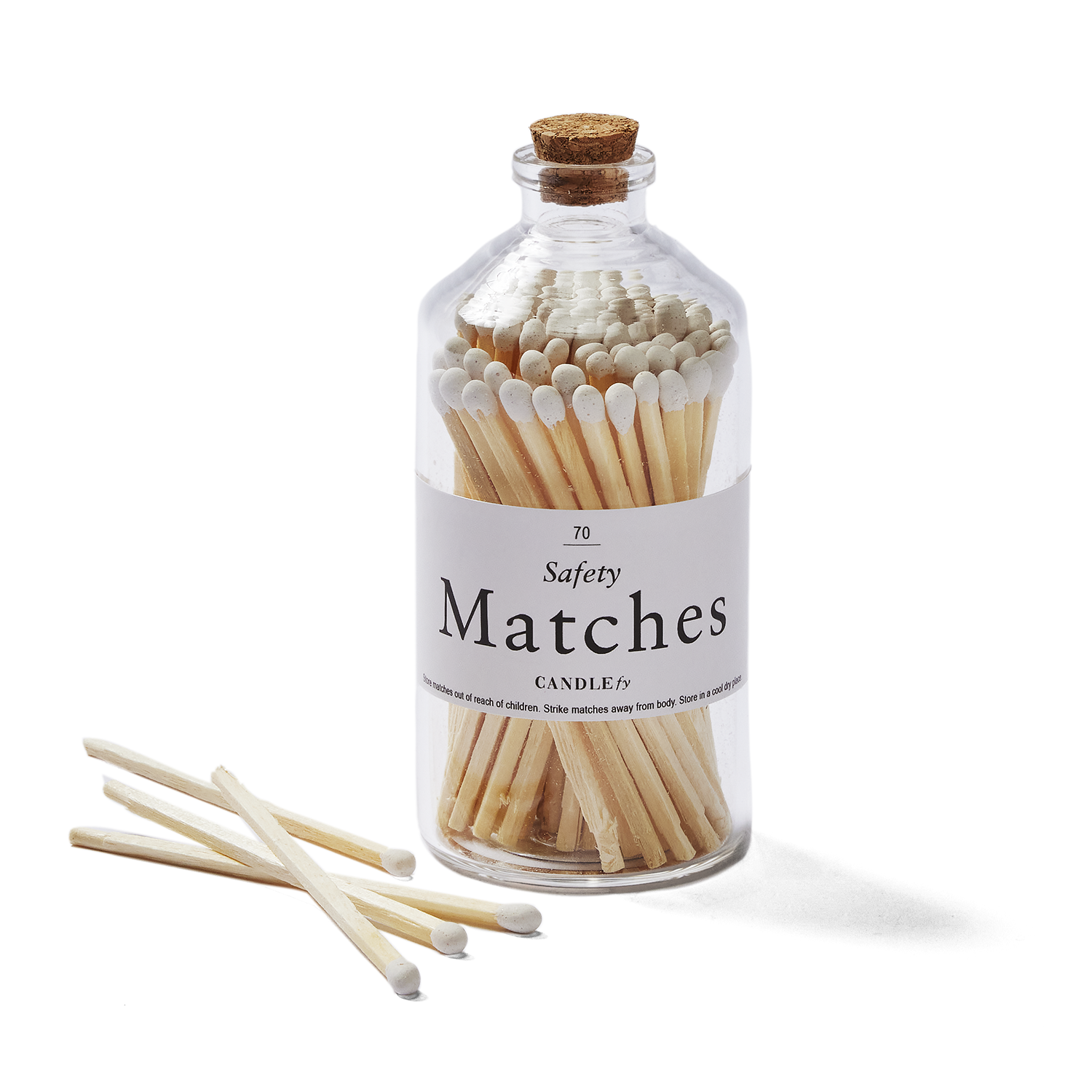 Candlefy, Matches in Glass Bottle