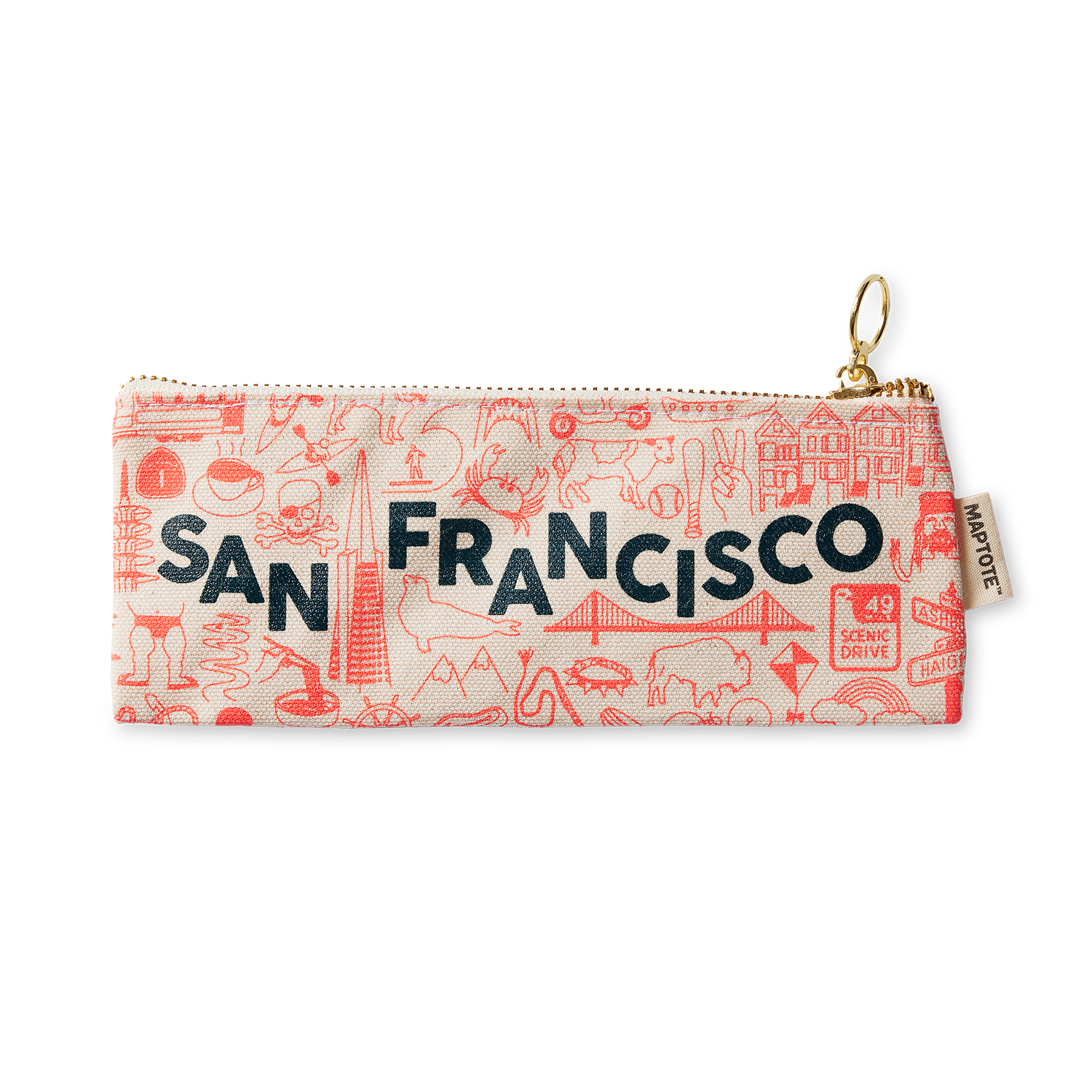 Maptote, San Francisco Pencil Pouch