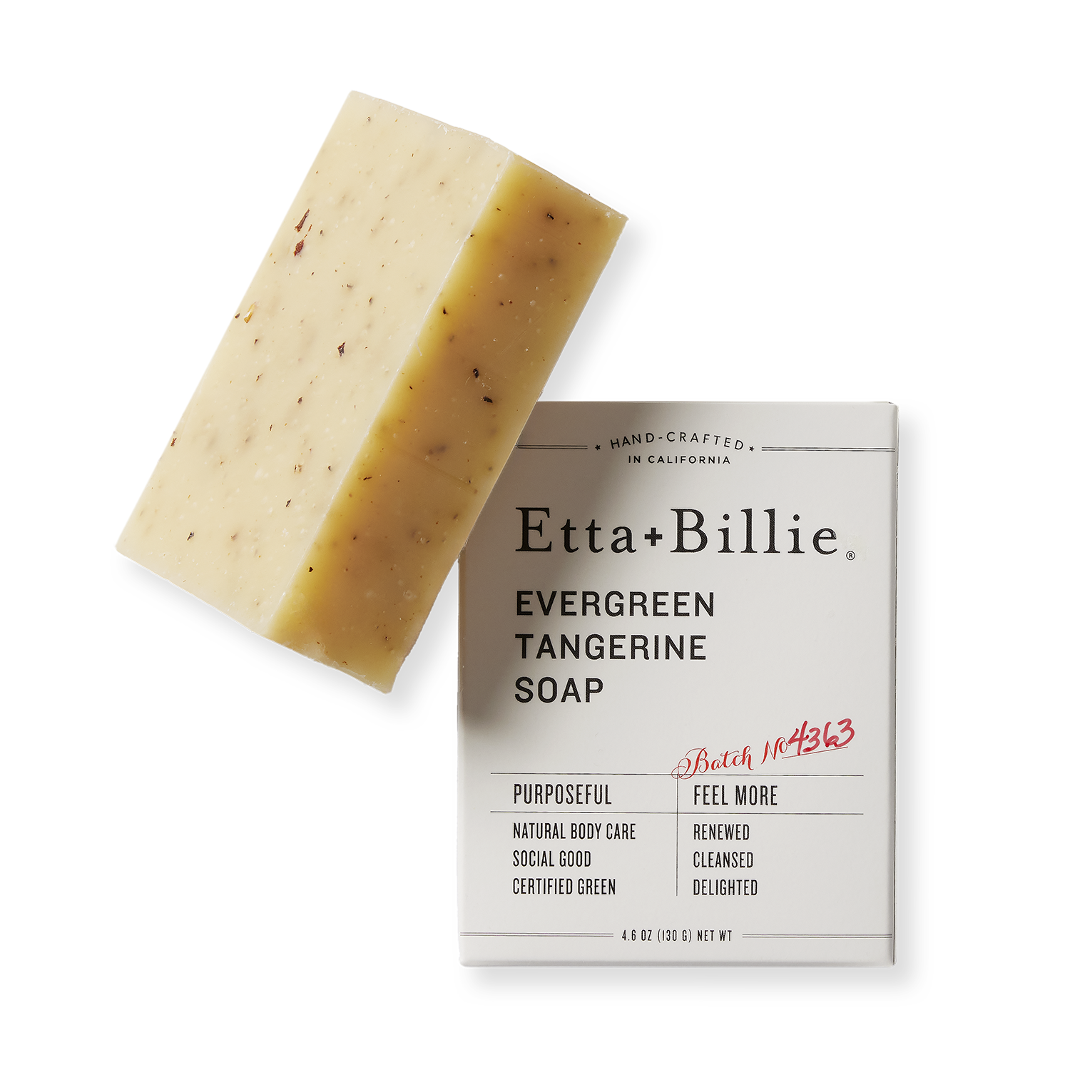 Etta + Billie, Evergreen Tangerine Soap