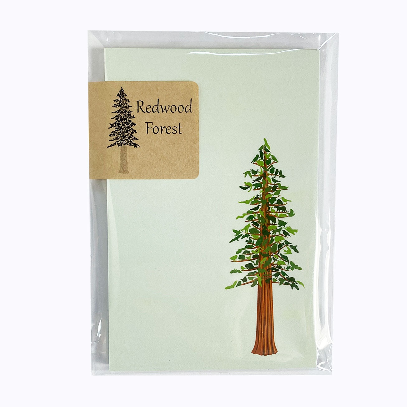 Alice Frost Studio, Redwood Tree Recycled Notepad