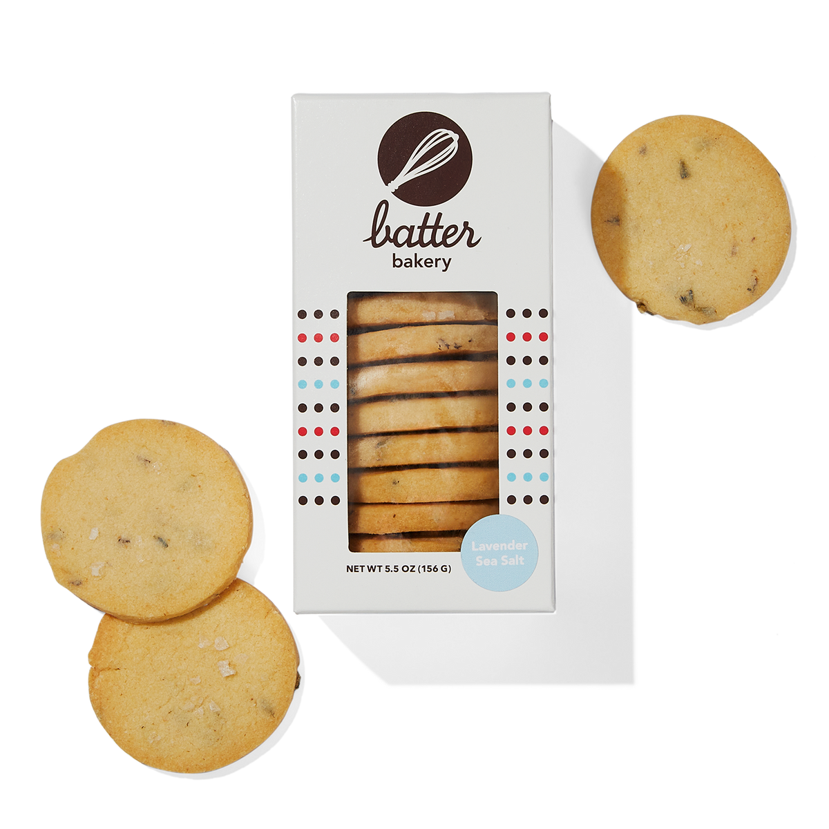 Batter Bakery, Chocolate Hazelnut Shortbread-cookies