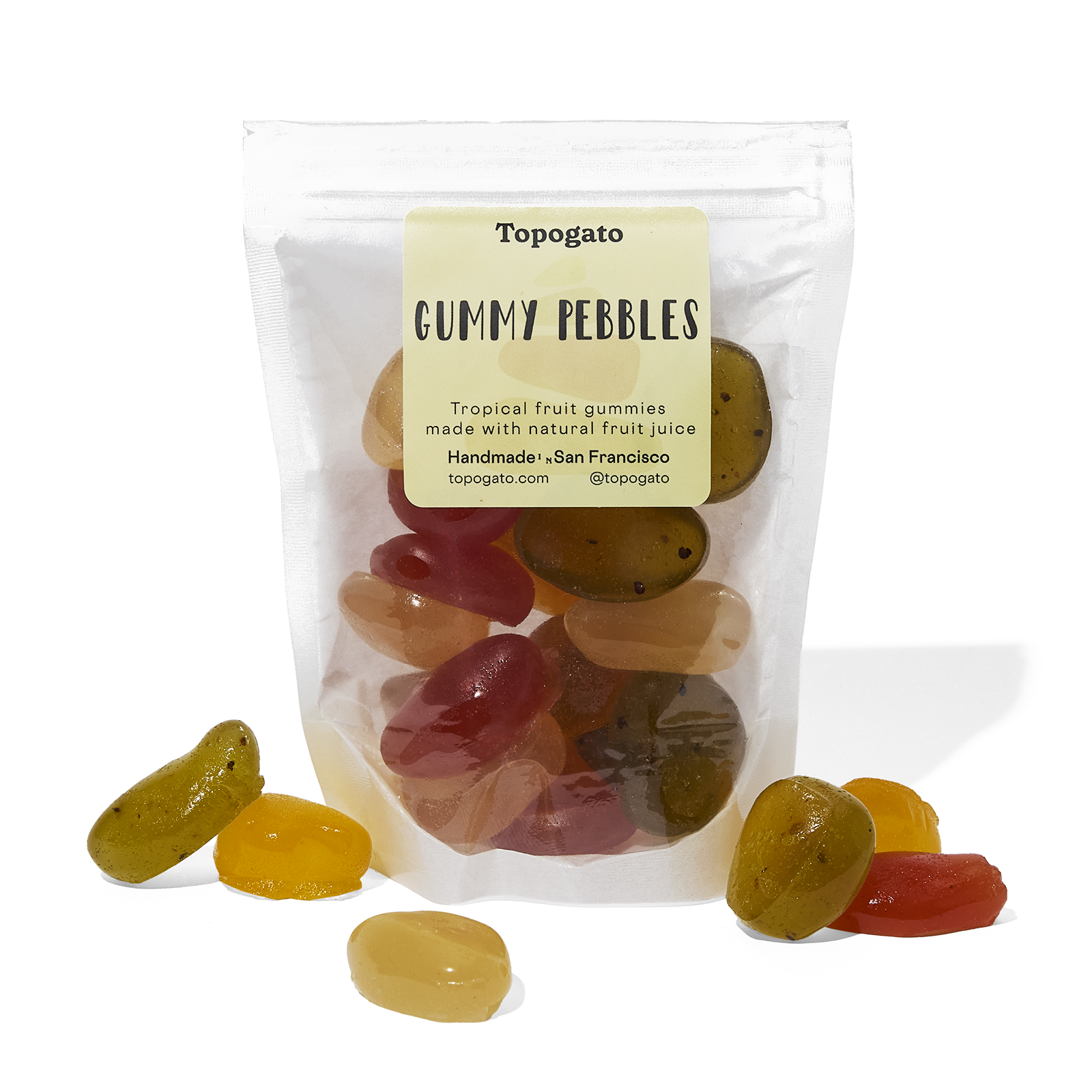 Topogato, Natural Pebble Gummies