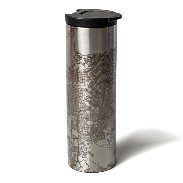 Jace Maps, San Francisco Map Tall Stainless Steel Tumbler