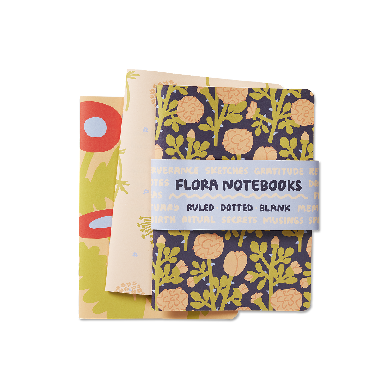 People I've Loved, Flora Notebooks Trio