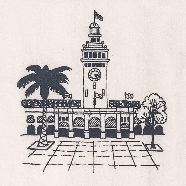 The Heated, Ferry Building Tea Towel