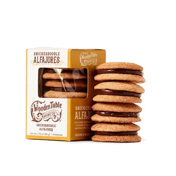 Wooden Table Baking Co, Snickerdoodle Alfajores Cookies