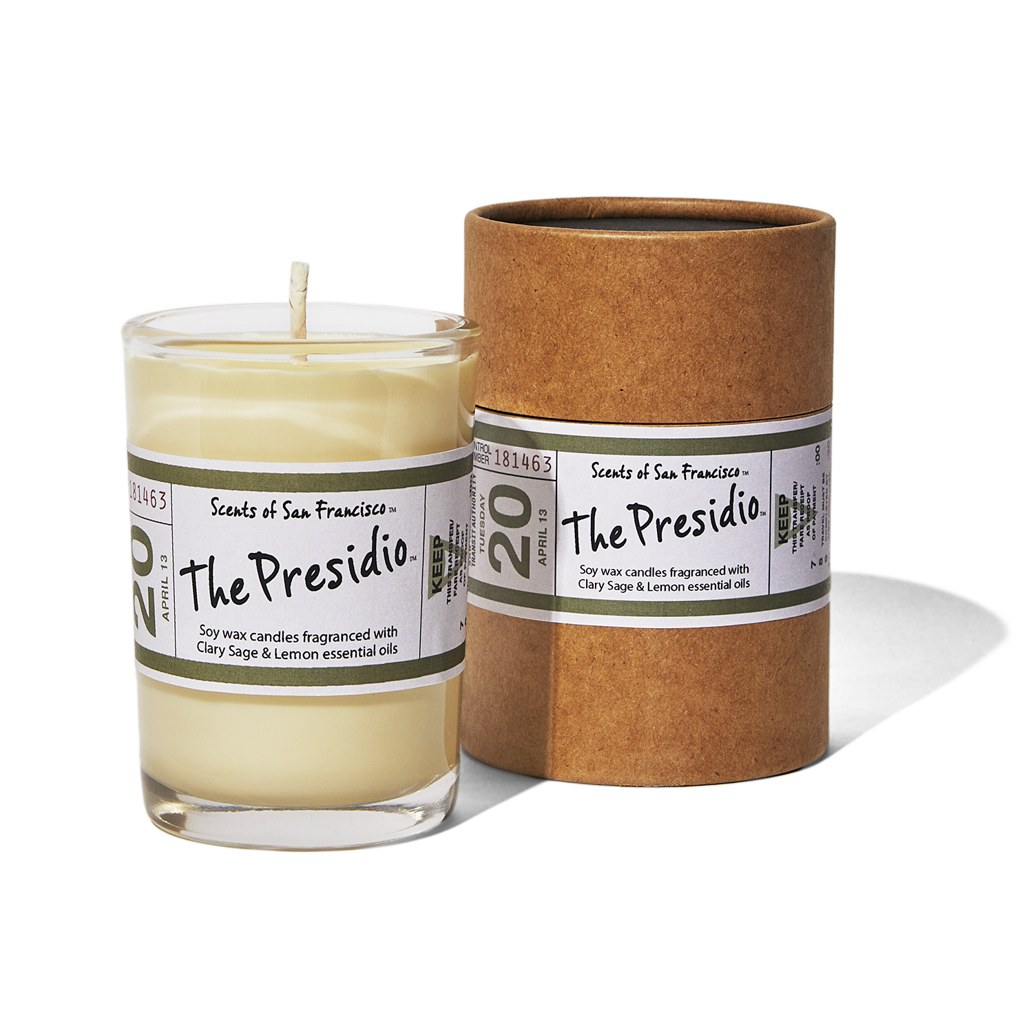 Scents of San Francisco, The Presidio Large Candle
