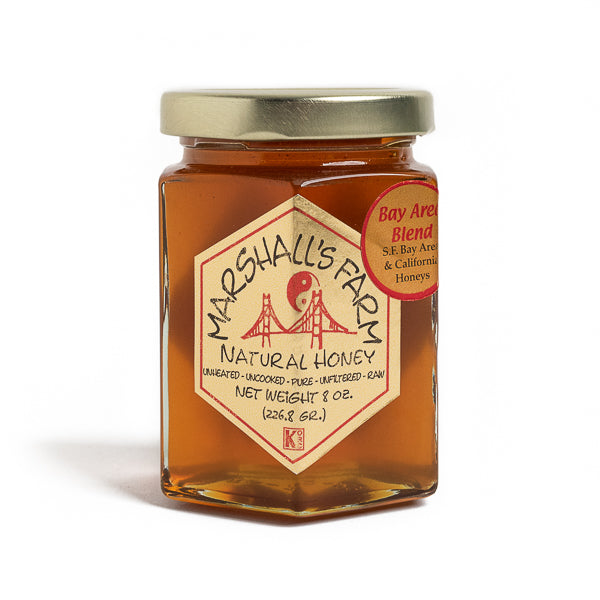 Marshall's Farm, Bay Area Blend Honey 8oz