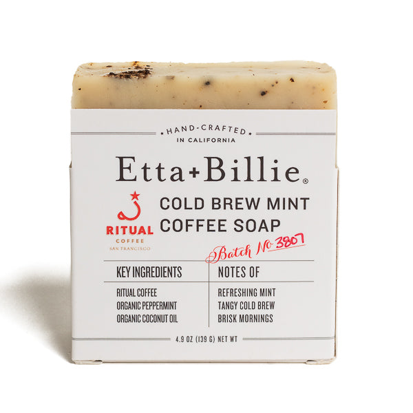 Etta + Billie, Cold Brew Mint Coffee Soap