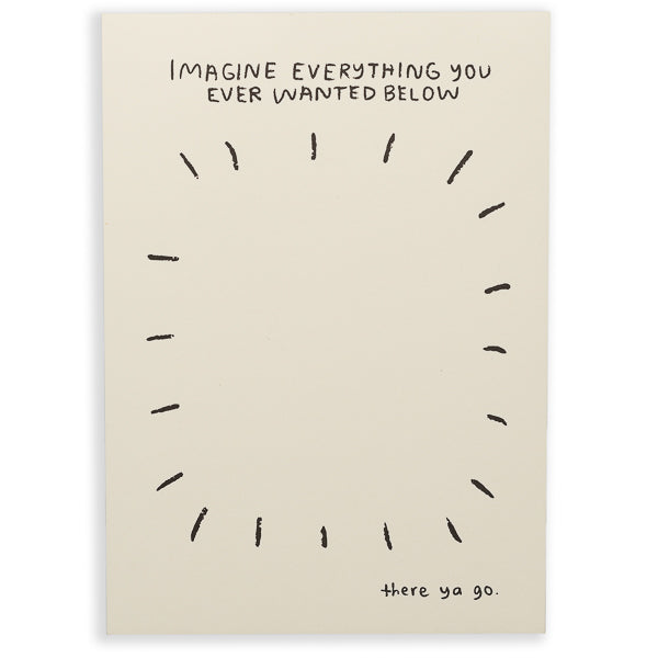 People I've Loved, Imagine Everything Notepad