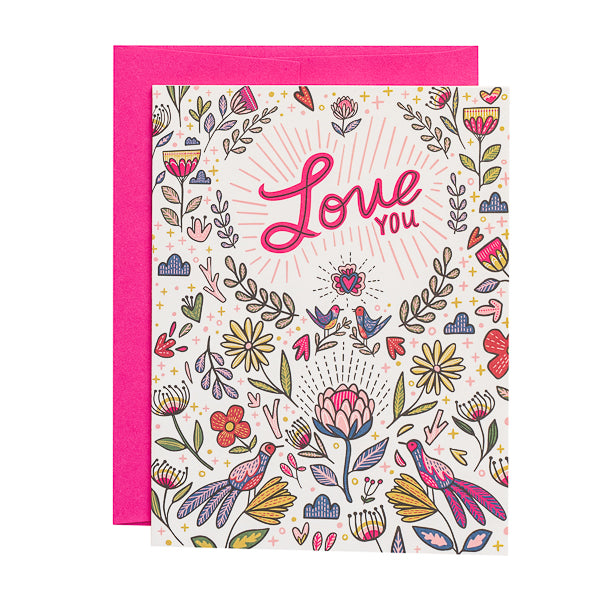 Paper Parasol Press, Love You card