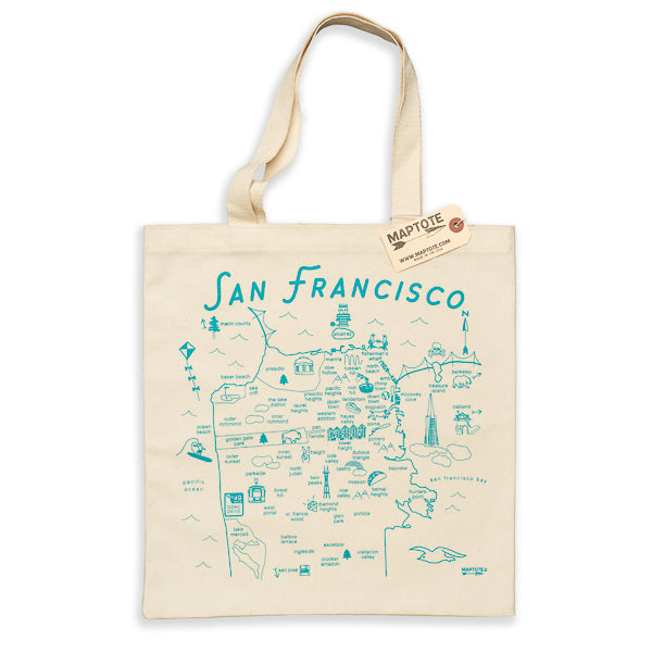 Maptote, San Francisco Map Tote Bag