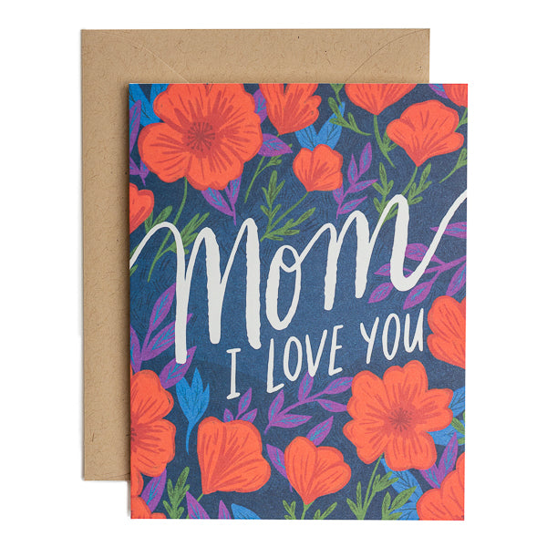 Paper Parasol Press, Mom I Love You card
