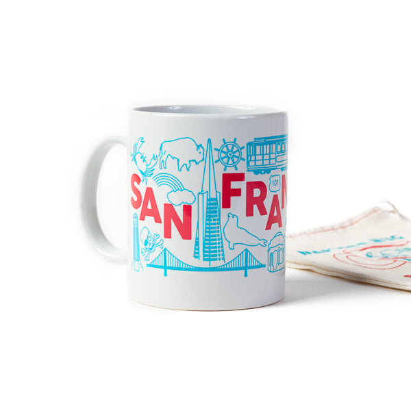 Maptote, San Francisco Mug