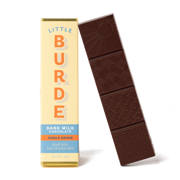 Little Burde, Costa Rica Guatuso 58% Dark Milk Chocolate Mini Bar